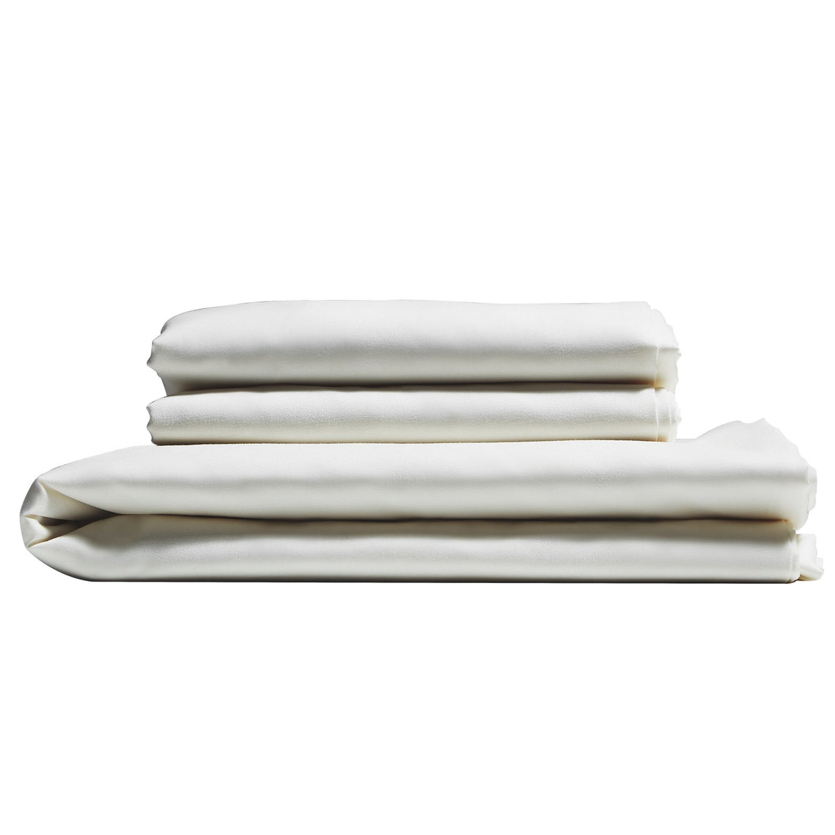 Queen 4-Piece Brushed Microfiber Sheet Set – 16" Deep Pocket – White